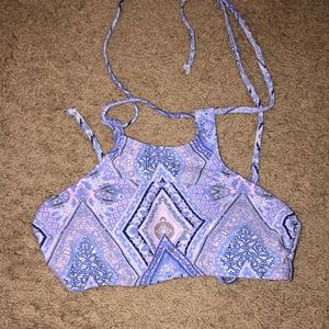 Halter swim suit top